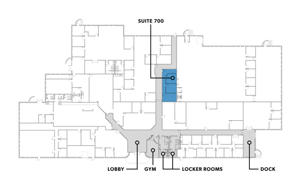 Suite 700 Floor Plan